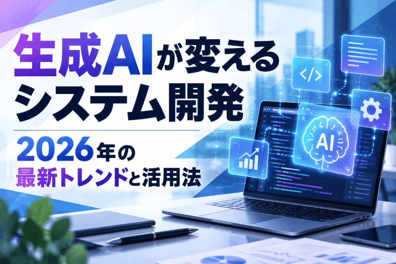 生成AIが変えるシステム開発 ― 2026年の最新トレンドと活用法